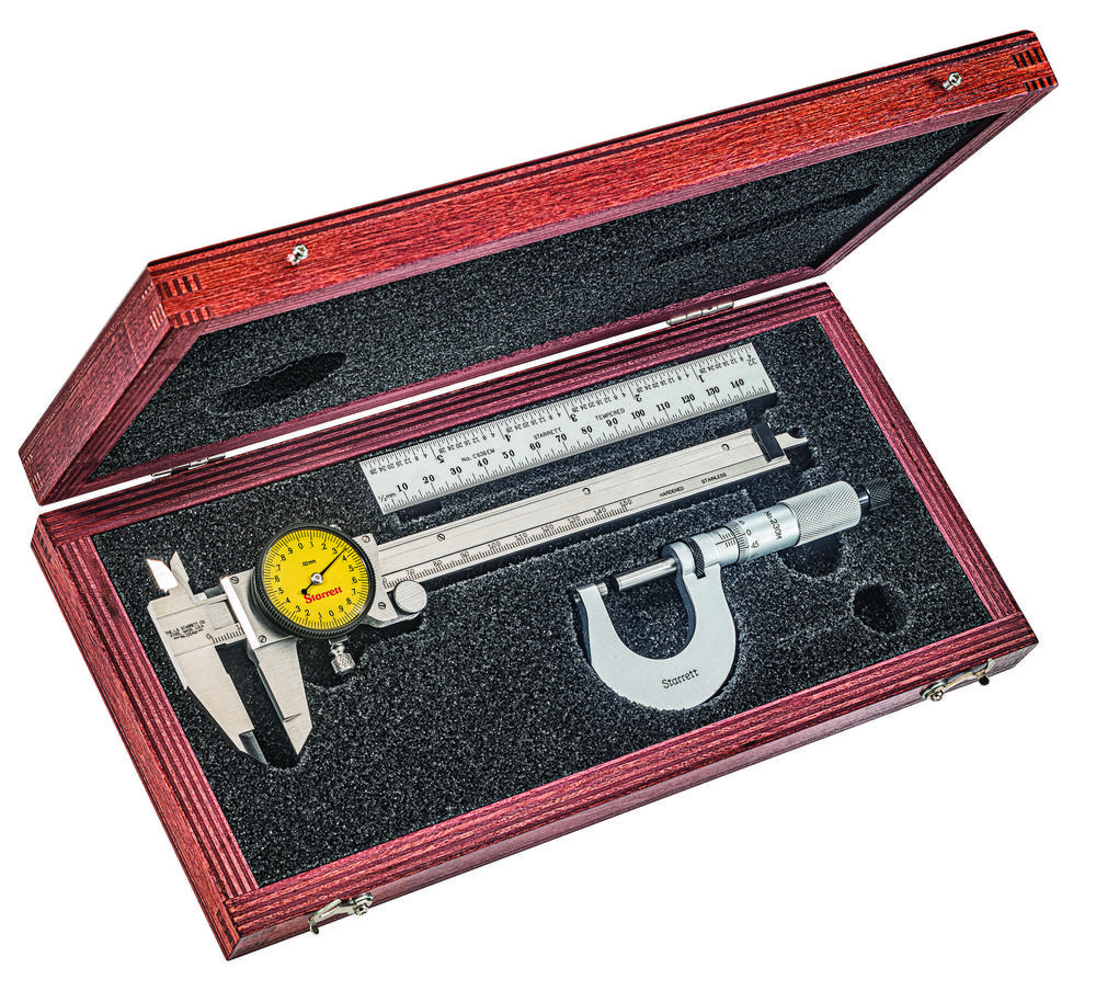 S909MZ Basic Precision Measuring Tool Set - Metric Set<span class=' ItemWarning' style='display:block;'>Item is usually in stock, but we&#39;ll be in touch if there&#39;s a problem<br /></span>