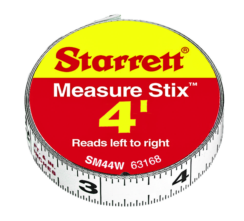 MEASURE STIX 1/2&#34; X 4FT<span class=' ItemWarning' style='display:block;'>Item is usually in stock, but we&#39;ll be in touch if there&#39;s a problem<br /></span>