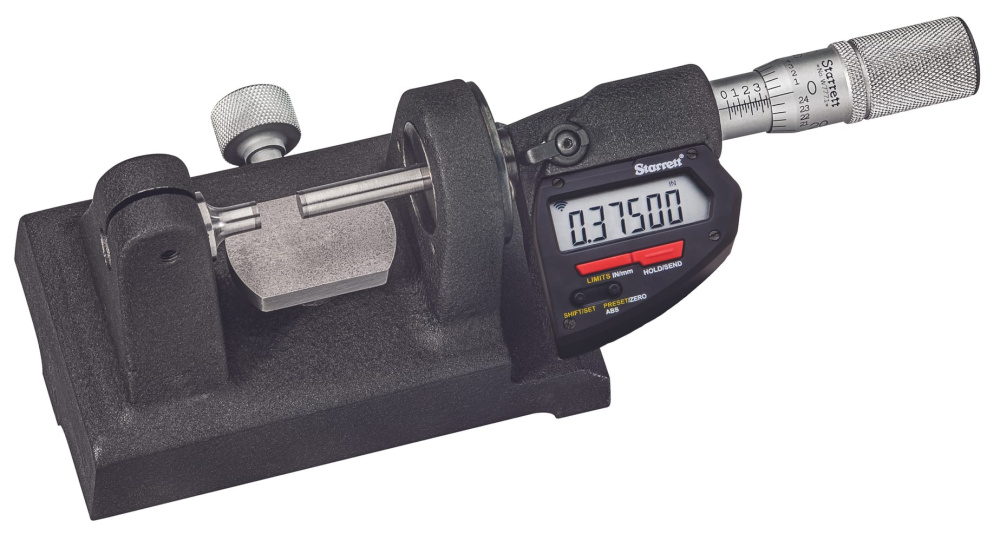 ELECTRONIC BENCH MICROMETER (ENGLISH), WIRELESS<span class=' ItemWarning' style='display:block;'>Item is usually in stock, but we&#39;ll be in touch if there&#39;s a problem<br /></span>