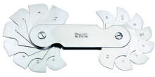 Starrett 272MB - RADIUS GAGE, 16 LEAVES, 5.5mm-13mm by 0.5mm