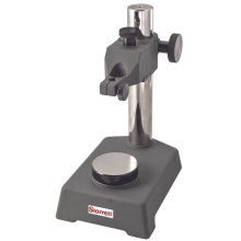 Starrett 3671 - INDICATOR STAND W/ ROUND FLAT ANVIL, 3/8" STEM HOLE, 8MM BUSHING