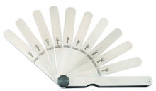 Starrett 467M - THICKNESS GAGE, 0.04-5.0mm RANGE, 13 LEAVES