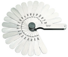 Starrett 572B - THICKNESS GAGE, .0015-.035" RANGE, 22 LEAVES
