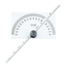 Starrett C493B - PROTRACTOR & DEPTH GAGE, 6", RECTANGULAR HEAD