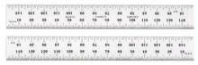 Starrett C635-150 - STEEL RULE, SPRING-TEMPERED, 150mm, #35 GRADS