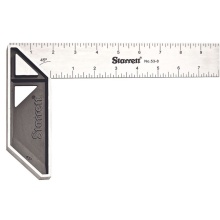 Starrett K53-8-N - Stainless Steel Carpenters' Try Square 53 - 8"