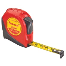 Starrett KTX12-12ME12-OC - Exact 1/2" x 12' (3.5m) English/Metric Measuring Tape, Graduated in 1/16", Millimeters, 