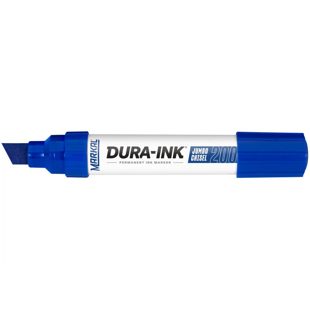 DURA-INK® Jumbo Chisel Permanent Ink Marker, Blue<span class=' ItemWarning' style='display:block;'>Item is usually in stock, but we&#39;ll be in touch if there&#39;s a problem<br /></span>