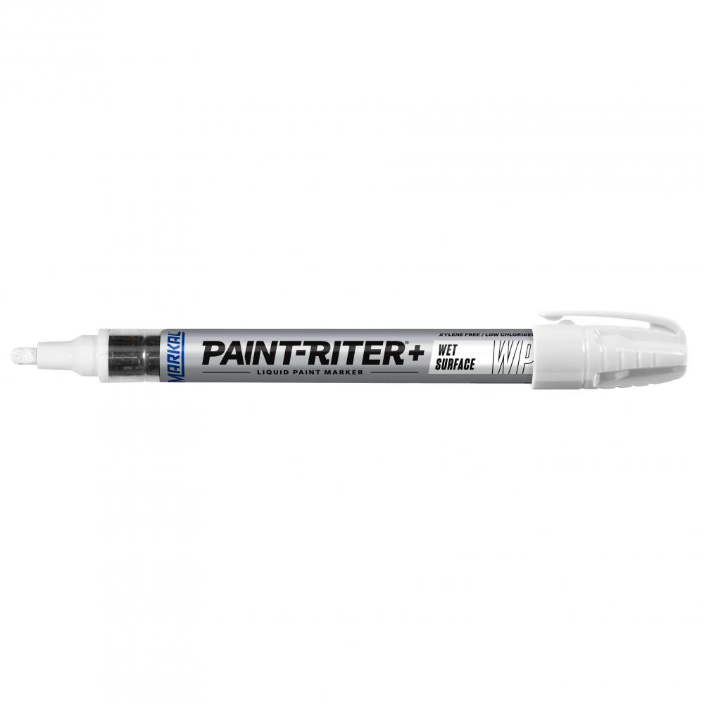Paint-Riter®+ Wet Surface Liquid Paint Marker, White<span class=' ItemWarning' style='display:block;'>Item is usually in stock, but we&#39;ll be in touch if there&#39;s a problem<br /></span>