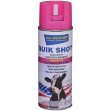 LA-CO 061112 - ALL-WEATHER QUIK SHOT FLUORESCENT PINK INVERTED TIP