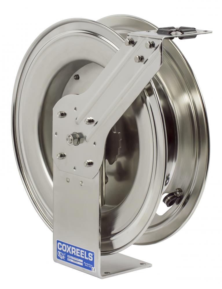 Stainless Steel Spring Driven Hose Reel 3/4inx25ft no hose<span class=' ItemWarning' style='display:block;'>Item is usually in stock, but we&#39;ll be in touch if there&#39;s a problem<br /></span>