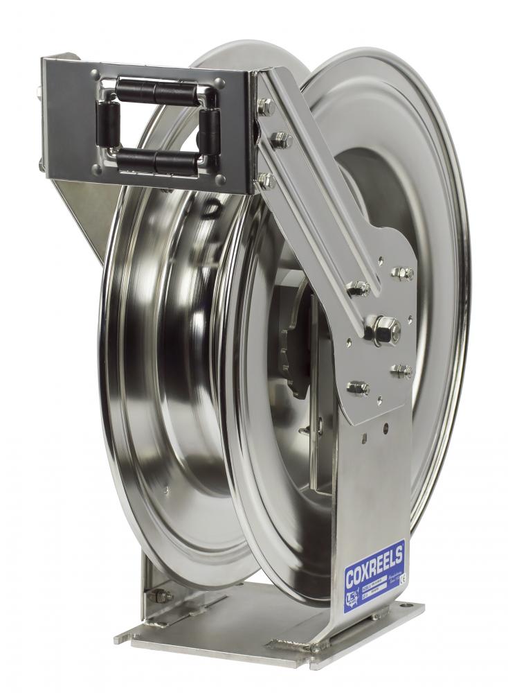 Stainless Steel Spring Driven Hose Reel 3/4inx50ft<span class=' ItemWarning' style='display:block;'>Item is usually in stock, but we&#39;ll be in touch if there&#39;s a problem<br /></span>