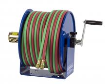 Coxreels 112W-1-50 - Welding Hand Crank Hose Reel 1/4inx50ft oxy-acet. 200PSI