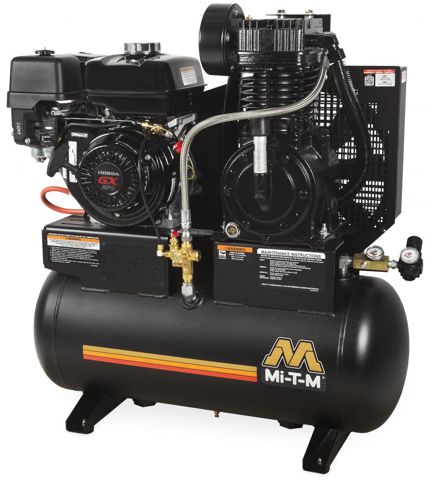 20-Gallon Two Stage Gasoline Air Compressor<span class=' ItemWarning' style='display:block;'>Item is usually in stock, but we&#39;ll be in touch if there&#39;s a problem<br /></span>