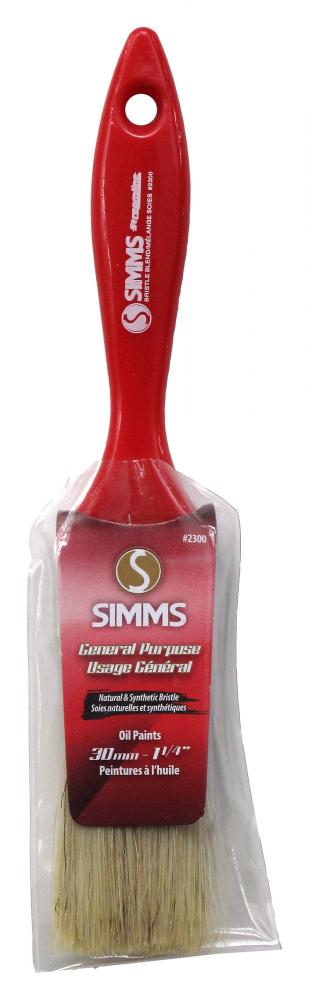 General Purpose bristle blend paint brush flat 30mm<span class=' ItemWarning' style='display:block;'>Item is usually in stock, but we&#39;ll be in touch if there&#39;s a problem<br /></span>
