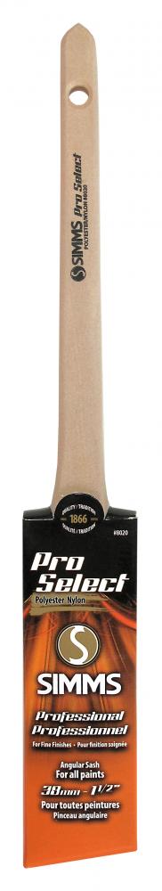 Pro Select poly/nylon angular paint brush 38mm<span class=' ItemWarning' style='display:block;'>Item is usually in stock, but we&#39;ll be in touch if there&#39;s a problem<br /></span>