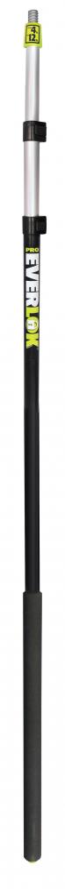 Pro Everlok aluminum extension pole 4&#39;-12&#39;<span class=' ItemWarning' style='display:block;'>Item is usually in stock, but we&#39;ll be in touch if there&#39;s a problem<br /></span>