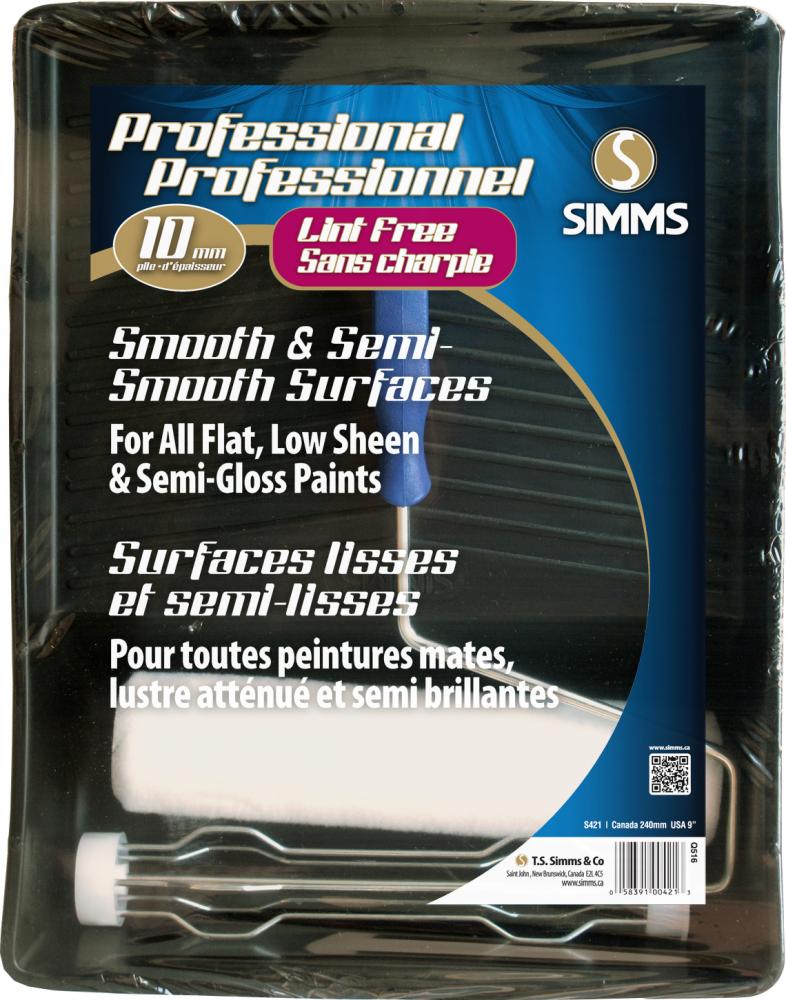 Lint free roller set 240mm 3pc<span class=' ItemWarning' style='display:block;'>Item is usually in stock, but we&#39;ll be in touch if there&#39;s a problem<br /></span>