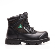 Royer 8400FLX-150 - 6" FLXâ„¢ Metal-Free and Waterproof Boot, SHIELDTEXâ„¢, Black