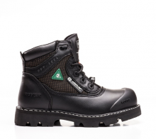 Royer 8400FLX-120 - 6" FLXâ„¢ Metal-Free and Waterproof Boot, SHIELDTEXâ„¢, Black