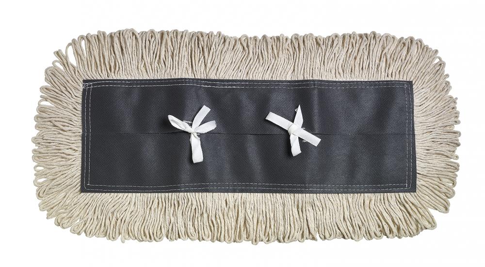 Disposable Cotton dust mops – tie-on-5x18&#34;/45cm x 13cm<span class=' ItemWarning' style='display:block;'>Item is usually in stock, but we&#39;ll be in touch if there&#39;s a problem<br /></span>