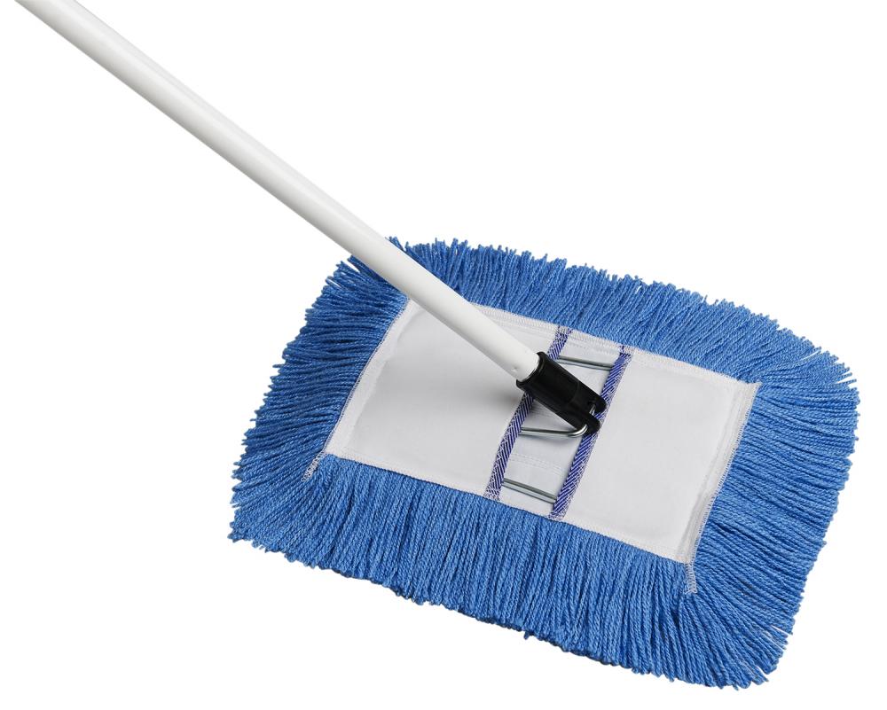 Household dust mop complete with frame, dustmop and 48&#34; handle<span class=' ItemWarning' style='display:block;'>Item is usually in stock, but we&#39;ll be in touch if there&#39;s a problem<br /></span>