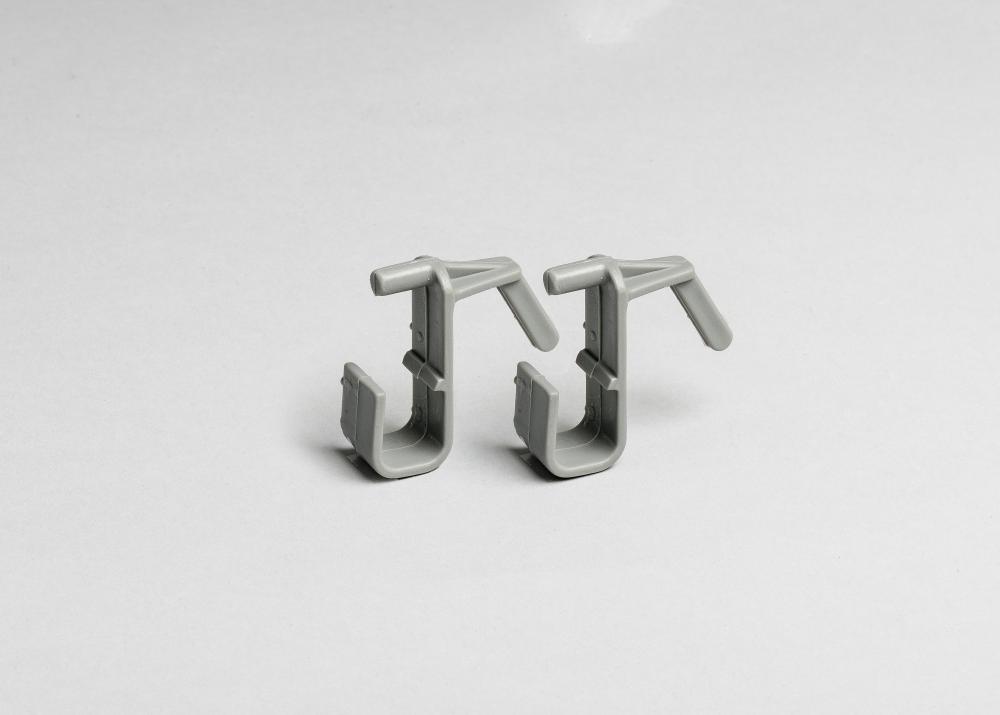 Set of 2 single hangers<span class=' ItemWarning' style='display:block;'>Item is usually in stock, but we&#39;ll be in touch if there&#39;s a problem<br /></span>