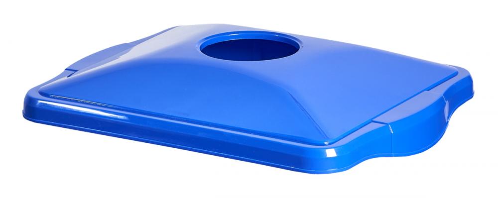 16 & 22 Gallon Curbside Recycle Bin Lid only W/ hole for Bottles and Cans<span class=' ItemWarning' style='display:block;'>Item is usually in stock, but we&#39;ll be in touch if there&#39;s a problem<br /></span>