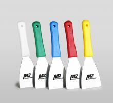 M2 FP-SCR9203-YE - 3"Stainless steel Scraper 0.9mm thick-Yellow