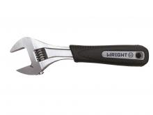 Wright 9AG08 - AdjWR Chr UltGrip 8" MaxCap 1-13/16"