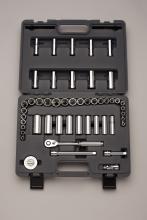 Wright A39 - 3/8"Dr6Pt Std/Dp CP Skt49PcSet