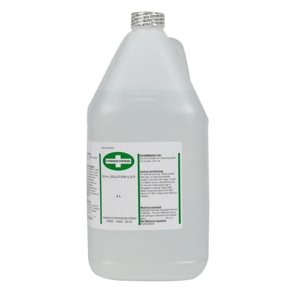 Hydrogen Peroxide, 4L<span class=' ItemWarning' style='display:block;'>Item is usually in stock, but we&#39;ll be in touch if there&#39;s a problem<br /></span>