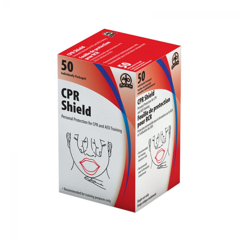 CPR-Aid Disposable Shield, 50/Box<span class=' ItemWarning' style='display:block;'>Item is usually in stock, but we&#39;ll be in touch if there&#39;s a problem<br /></span>
