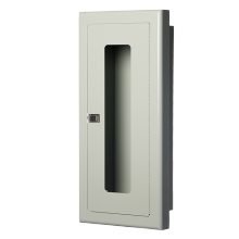 Steel Fire STE-10SR - 10 lb. Semi-Recessed Extinguisher Cabinet
