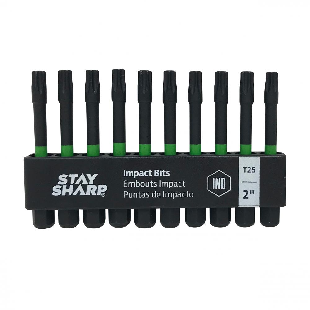 2&#34; x T25 Torsion Impact Bit Clip Torx (10 Pack)<span class=' ItemWarning' style='display:block;'>Item is usually in stock, but we&#39;ll be in touch if there&#39;s a problem<br /></span>