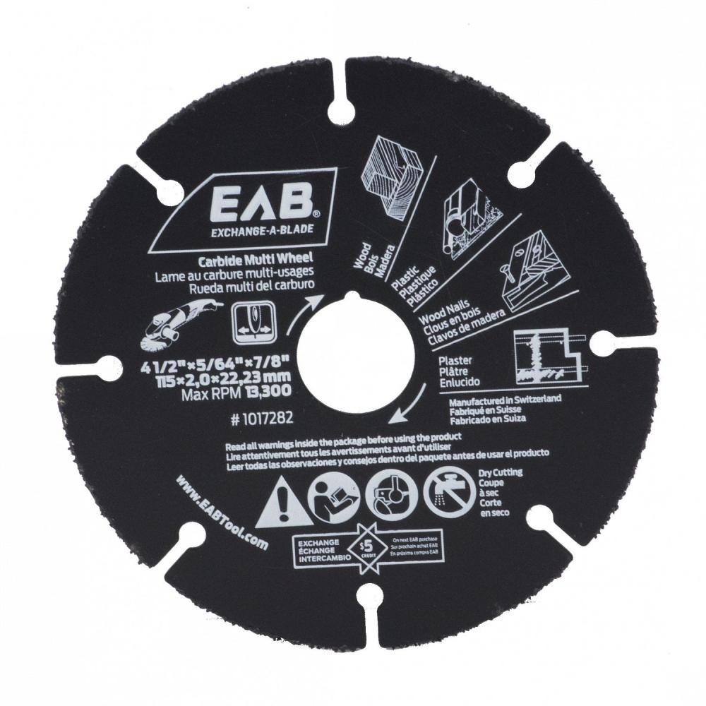 4 1/2&#34; x Grit Teeth Finishing Specialty  Industrial Saw Blade<span class=' ItemWarning' style='display:block;'>Item is usually in stock, but we&#39;ll be in touch if there&#39;s a problem<br /></span>