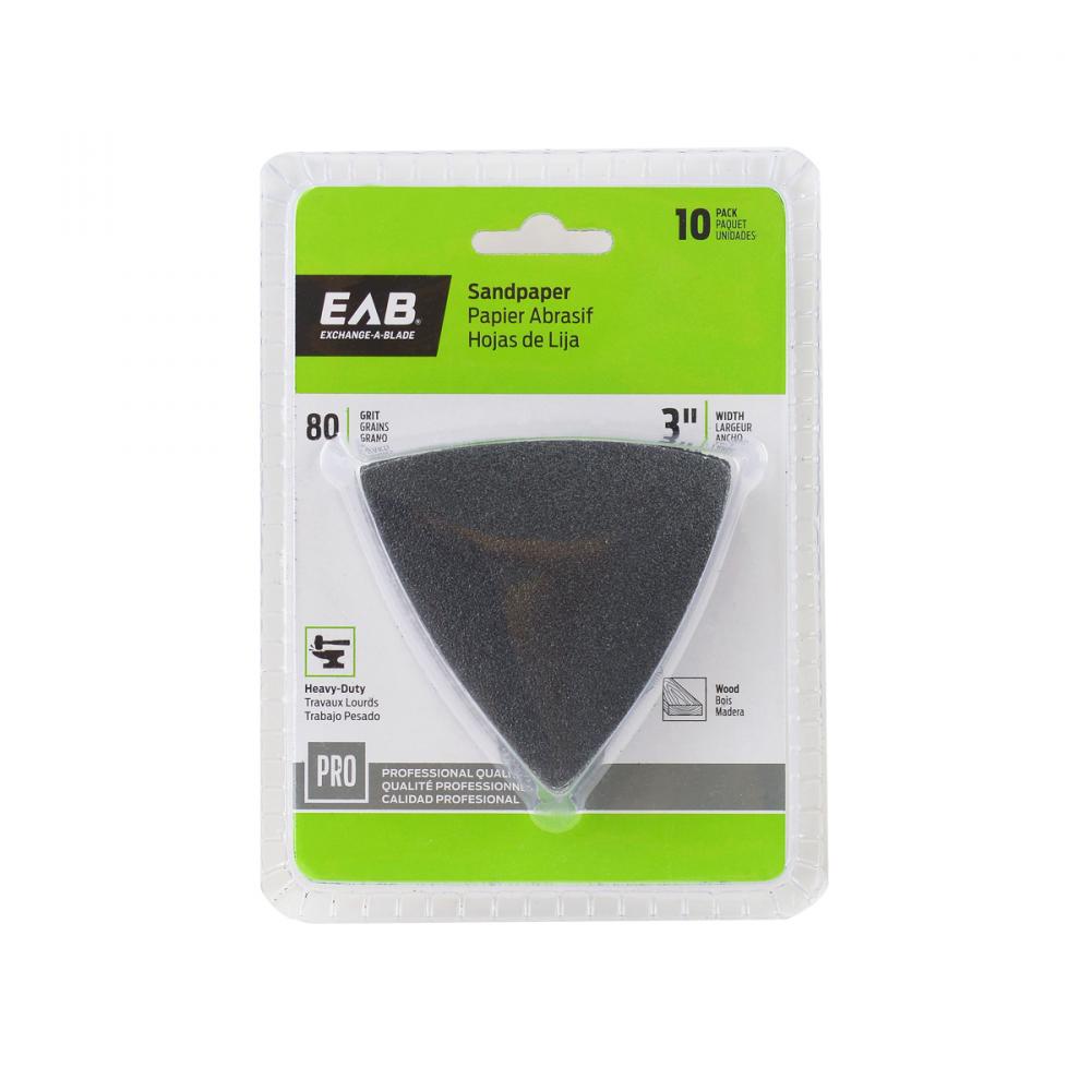 3&#34; x 80 Grit Sandpaper (10 Pack) Professional Oscillating Accessory<span class=' ItemWarning' style='display:block;'>Item is usually in stock, but we&#39;ll be in touch if there&#39;s a problem<br /></span>