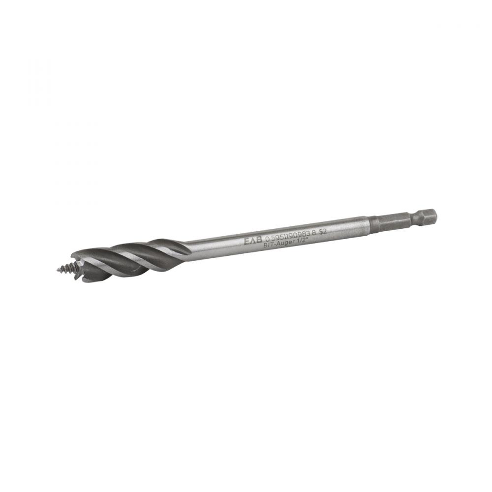 1/2&#34; x 4 1/2&#34; x 6 1/4&#34; Wood Auger  Drill Bit<span class=' ItemWarning' style='display:block;'>Item is usually in stock, but we&#39;ll be in touch if there&#39;s a problem<br /></span>
