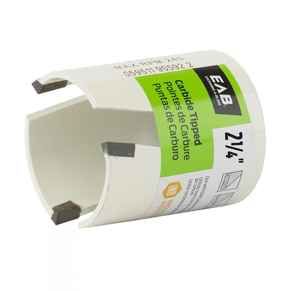2 1/4&#34; Carbide C2 Industrial Hole Saw<span class=' ItemWarning' style='display:block;'>Item is usually in stock, but we&#39;ll be in touch if there&#39;s a problem<br /></span>