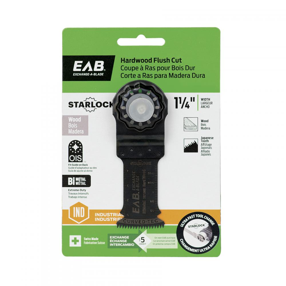 1 1/4&#34; Bimetal Flush Cut (Hardwood) - Starlock Industrial Oscillating Accessory<span class=' ItemWarning' style='display:block;'>Item is usually in stock, but we&#39;ll be in touch if there&#39;s a problem<br /></span>