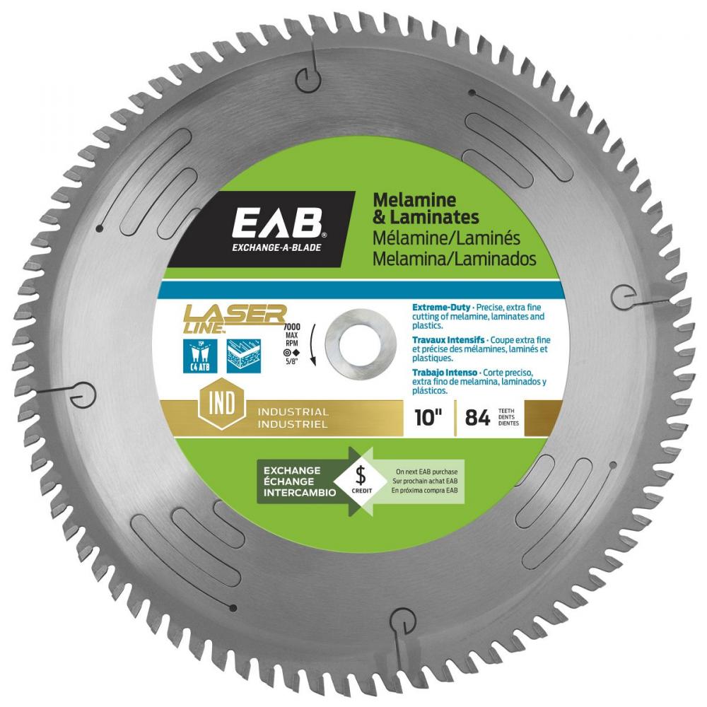 10&#34; x 84 Teeth Finishing LaserLine®  Industrial Saw Blade<span class=' ItemWarning' style='display:block;'>Item is usually in stock, but we&#39;ll be in touch if there&#39;s a problem<br /></span>