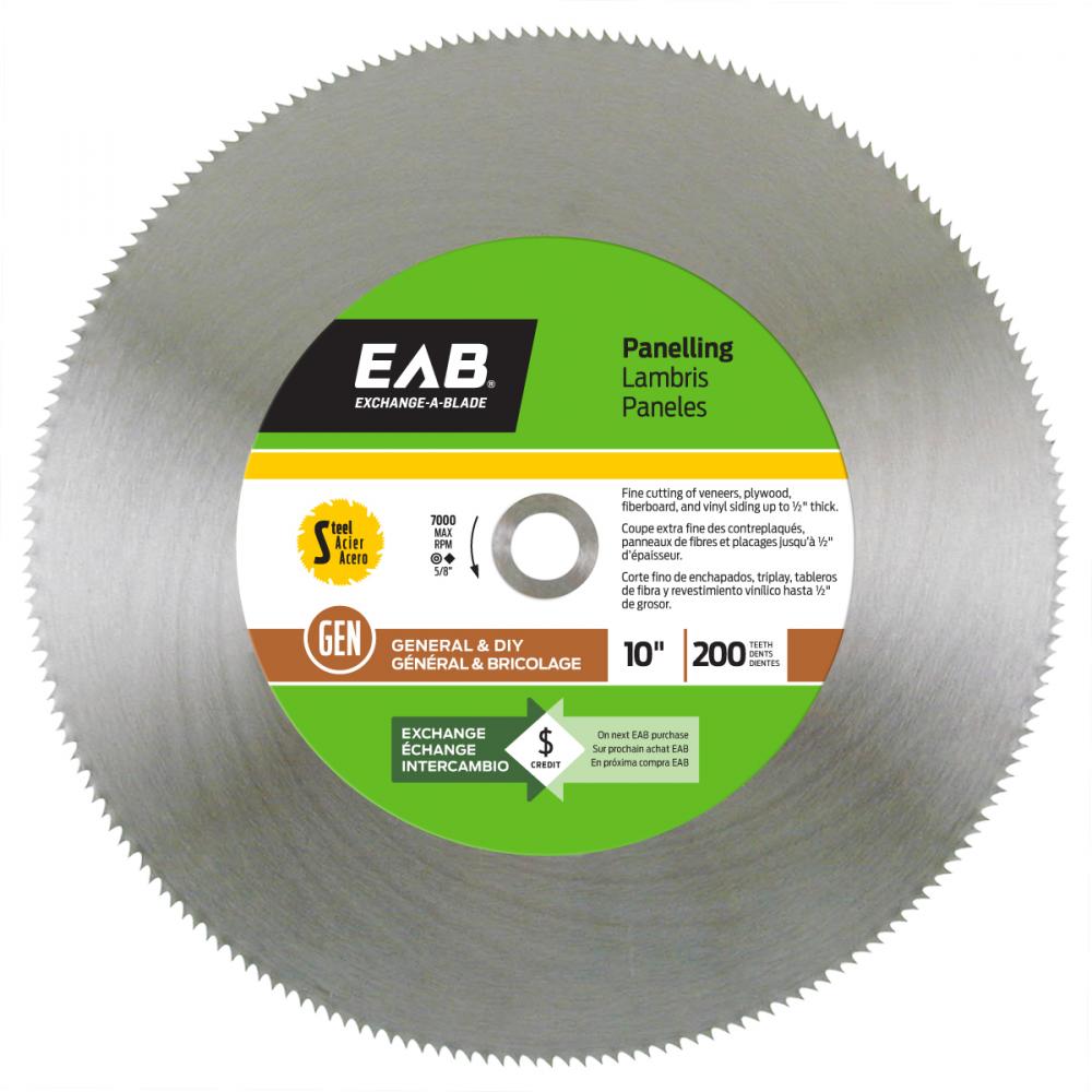 10&#34; x 200 Teeth Finishing Panelling Saw Blade<span class=' ItemWarning' style='display:block;'>Item is usually in stock, but we&#39;ll be in touch if there&#39;s a problem<br /></span>