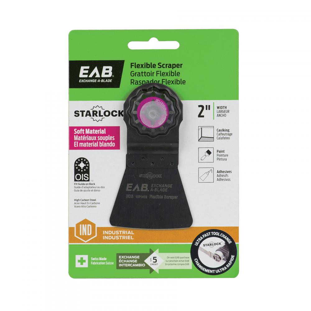 2&#34; HCS Scraper (Flexible) - Starlock Industrial Oscillating Accessory<span class=' ItemWarning' style='display:block;'>Item is usually in stock, but we&#39;ll be in touch if there&#39;s a problem<br /></span>