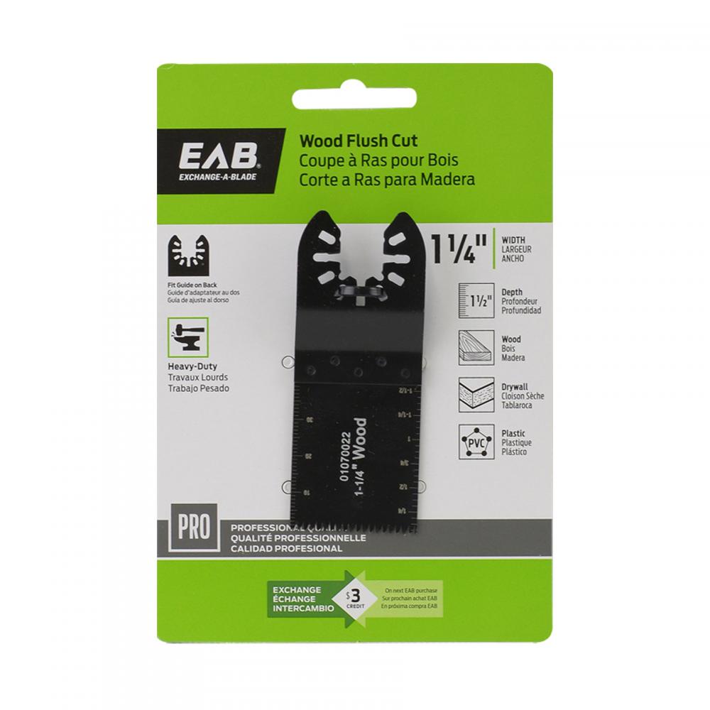 1 1/4&#34; HCS Flush Cut (Wood) Professional Oscillating Accessory<span class=' ItemWarning' style='display:block;'>Item is usually in stock, but we&#39;ll be in touch if there&#39;s a problem<br /></span>