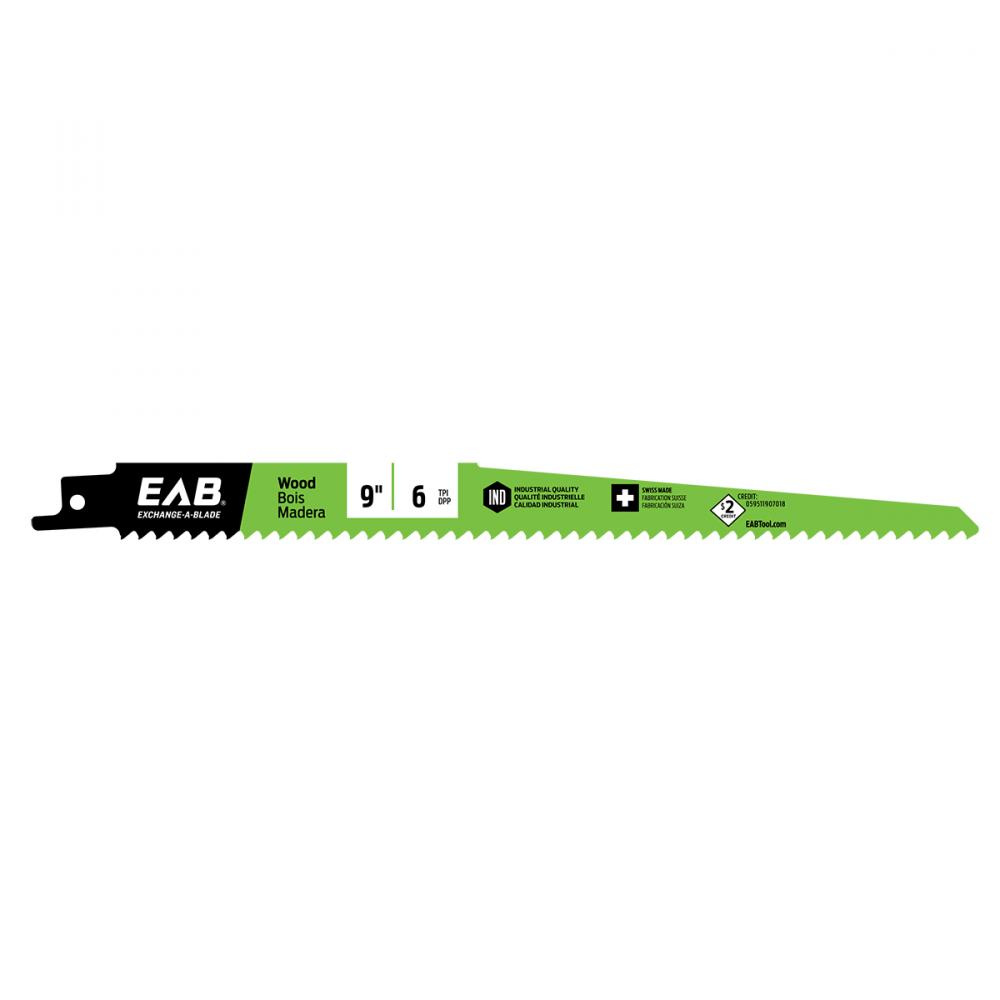 9&#34; x 6 tpi Bimetal Industrial Reciprocating Blade<span class=' ItemWarning' style='display:block;'>Item is usually in stock, but we&#39;ll be in touch if there&#39;s a problem<br /></span>