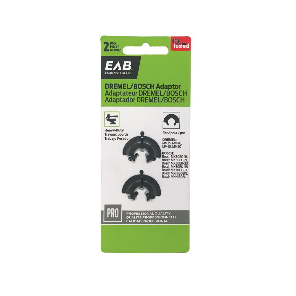 (2 Pc Multipack) DREMEL/BOSCH Adaptor<span class=' ItemWarning' style='display:block;'>Item is usually in stock, but we&#39;ll be in touch if there&#39;s a problem<br /></span>