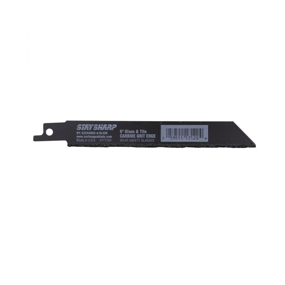 6&#34; x Carbide Grit Metal Industrial Reciprocating Blade<span class=' ItemWarning' style='display:block;'>Item is usually in stock, but we&#39;ll be in touch if there&#39;s a problem<br /></span>