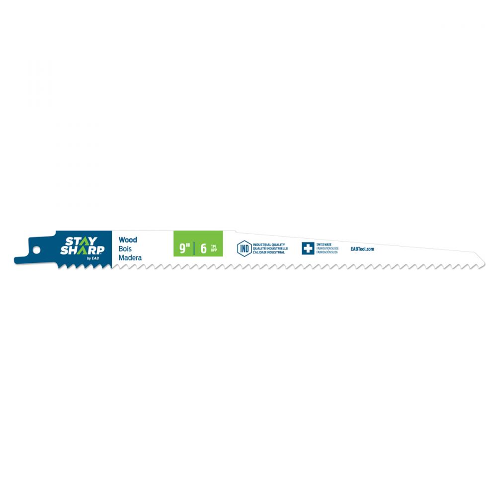 9&#34; x 6 tpi Bimetal Industrial Reciprocating Blade<span class=' ItemWarning' style='display:block;'>Item is usually in stock, but we&#39;ll be in touch if there&#39;s a problem<br /></span>