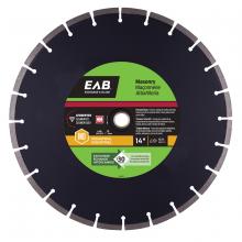 EAB 3110272 - 14" Segmented Rim Concrete Black Industrial Diamond Blade