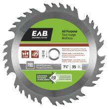 EAB 1015322 - 7 1/4" x 35 Teeth All Purpose  Professional Saw Blade